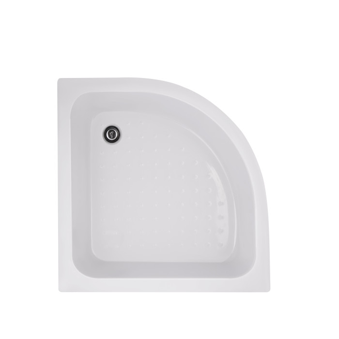 Душевой поддон Lidz KAPIELKA ST80x80x26 акриловый 80x80см полукруглый с панелью (LKAST808026)
