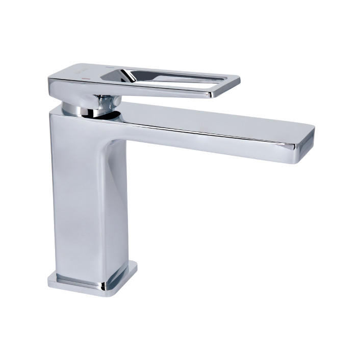Змішувач для раковини Qtap Gemini Loop QTGEM2701CRM45699 Хром (SD00051823)