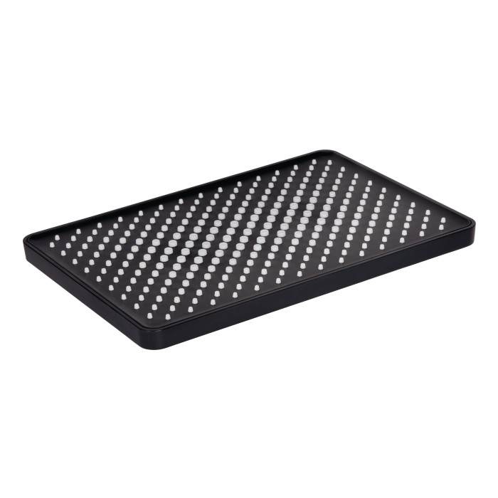 Лейка для верхнего душа Qtap Hlavova 280x190 мм Black Matt (QTHLA107BLM45947)