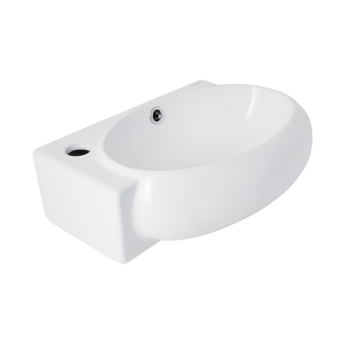 Раковина Qtap Leo 430x285x160 White (QT11111008LW)