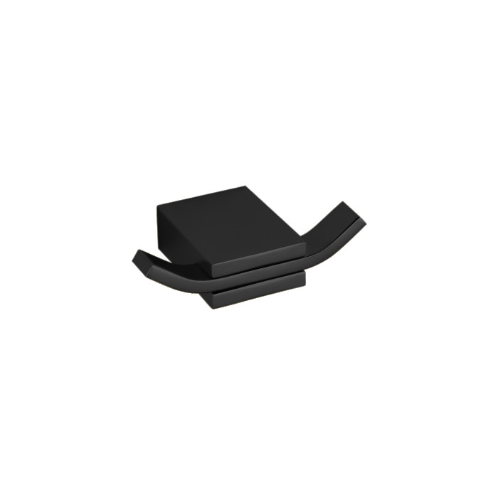 Крючок для полотенец VBI NEPTUNE BLACK двойной  (VBI-040502BL)