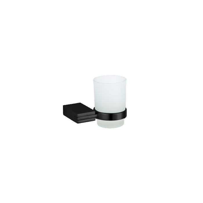 Стакан для зубных щеток VBI NEPTUNE BLACK (VBI-040504BL)