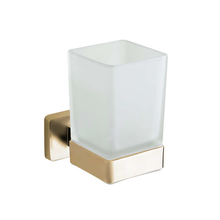 Стакан для зубных щеток VBI MARS BRUSHED GOLD (VBI-040104BG)