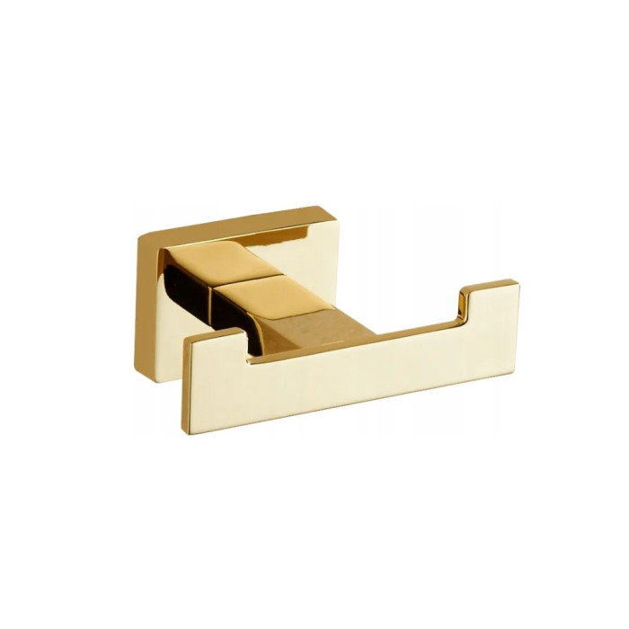 Крючок для полотенец VBI MERCURY GOLD двойной (VBI-040202GL)