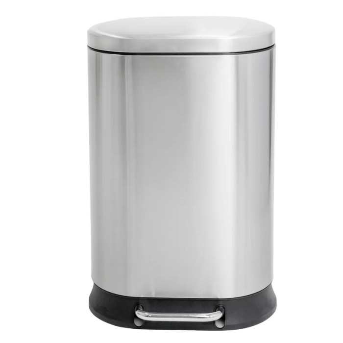Відро для сміття з плавним закриттям Mixxus Premium Strong-TC0120 SS Color 20л нержавіюча сталь (MI7081)