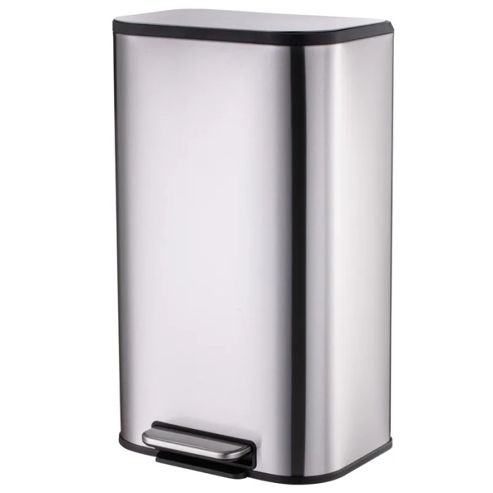 Відро для сміття Mixxus Cubic-TC0112 SS Color 12л з плавним закриттям (MI7089)