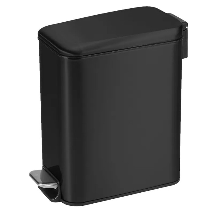 Відро для сміття Mixxus Diverse-TC0312 Black 12л з плавним закриттям (MI7091)