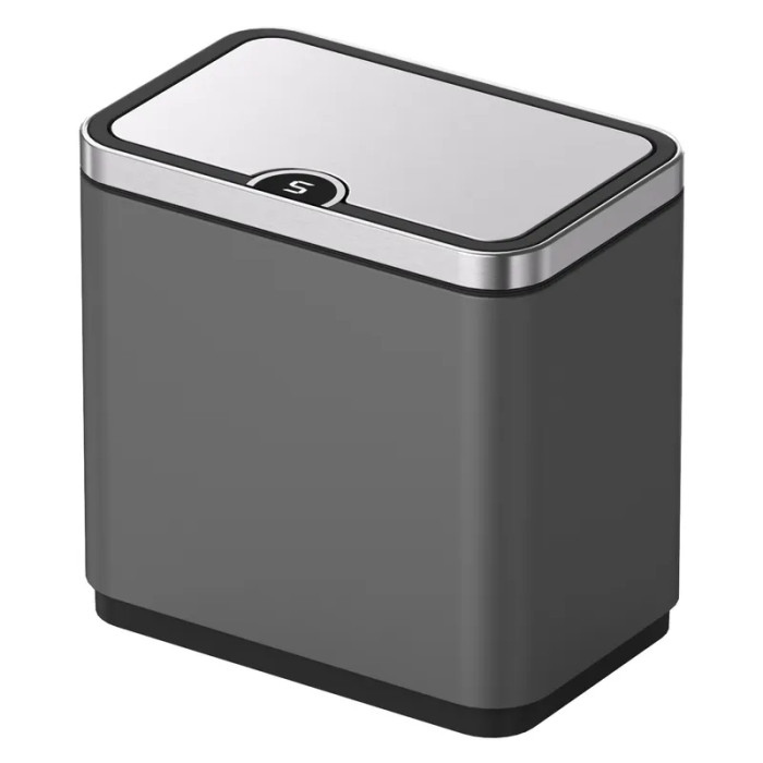 Сенсорне відро для сміття Koer TC-020212-07 12 л графіт (KR5585)