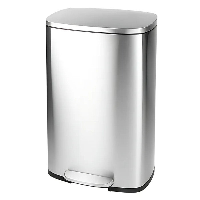 Відро для сміття Mixxus Bevel-TC0112 SS Color 12л з педаллю та плавним закриттям, нержавіюча сталь (MI7087)