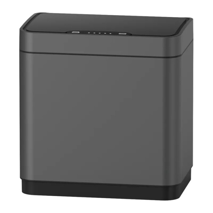 Сенсорне відро для сміття Koer TC-020312-07 12 л графіт (KR5587)
