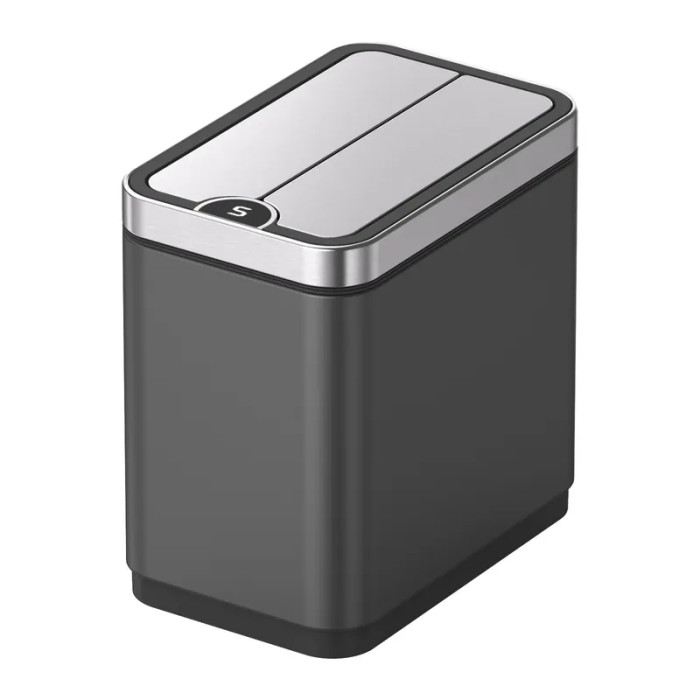 Сенсорне відро для сміття Koer TC-020112-07 12 л графіт (KR5583)