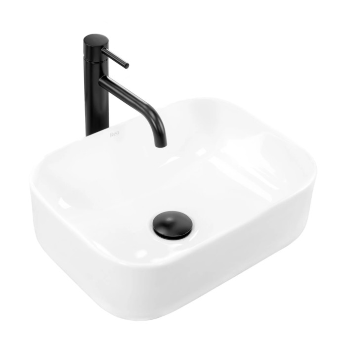 Умывальник (раковина) REA DEMI MINI WHITE белый накладной (REA-U5064)