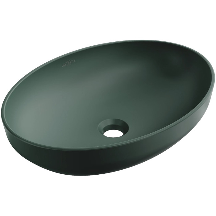 Умывальник (раковина) MEXEN CORNELIA DARK GREEN MATT накладной  (MEX-21885047)
