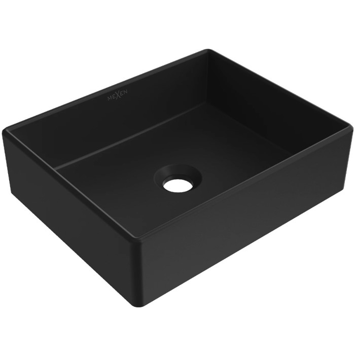 Умывальник (раковина) MEXEN GOYA 40 BLACK MATT черный накладной (MEX-22184085)