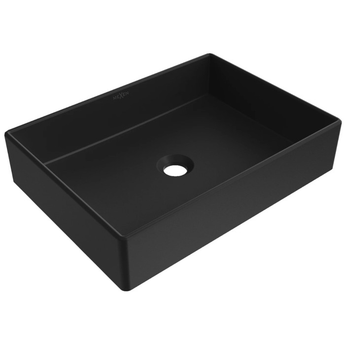 Умывальник (раковина) MEXEN GOYA 50 BLACK MATT черный накладной * (MEX-22185085)