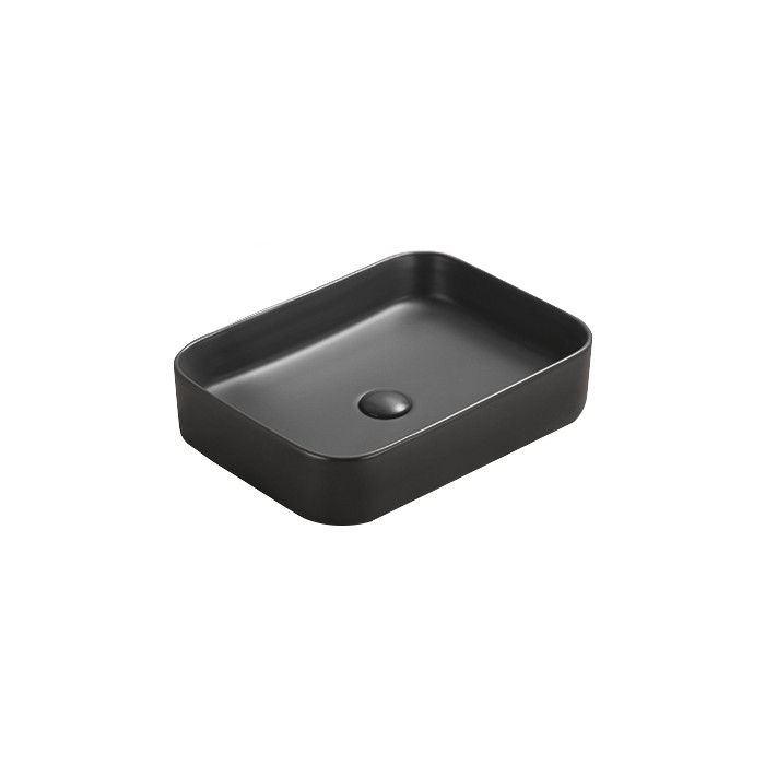 Умывальник (раковина) MEXEN VENA 50 BLACK MATT накладной * (MEX-22195085)