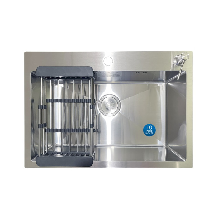 Кухонна мийка Romzha Arta U-600S 600x350мм (RO41114)