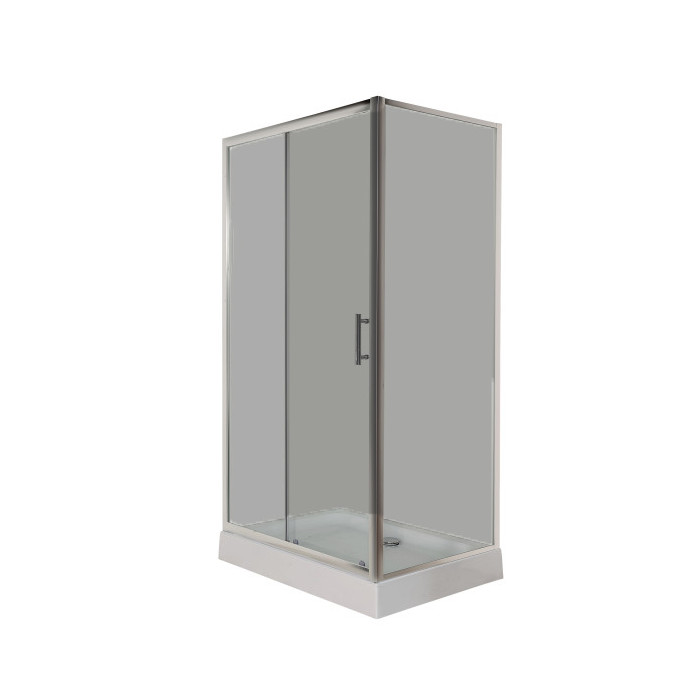 Душевая кабина INSANA Fiona 80 (RC) Grey 110*80*205 мелкий поддон 15 см ( А0059246 )