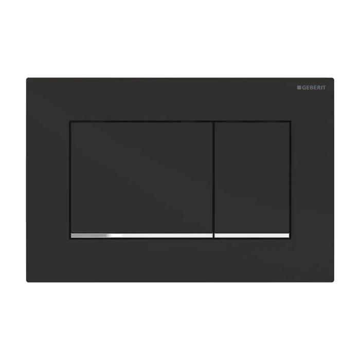 Кнопка зливу Geberit Sigma 30 чорний мат (115.883.14.1)