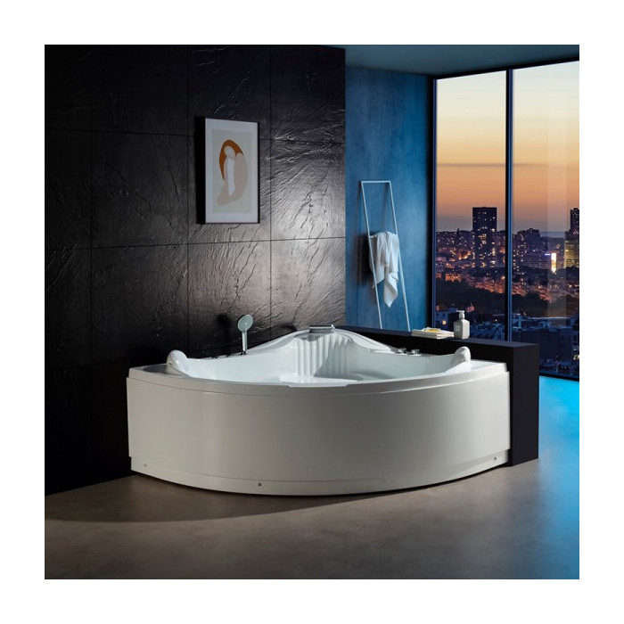 Гідромасажна ванна Golston G-L233 кутова 1500х1500х680 мм (GU233150)