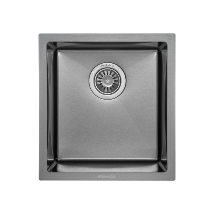 Мийка GRANADO Under top mini STEEL S201 black (GS10201B)