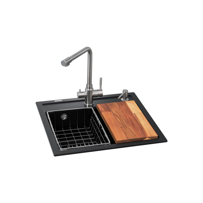 Кухонна станція GRANADO Optimal Lerida Black shine (ksg2201)