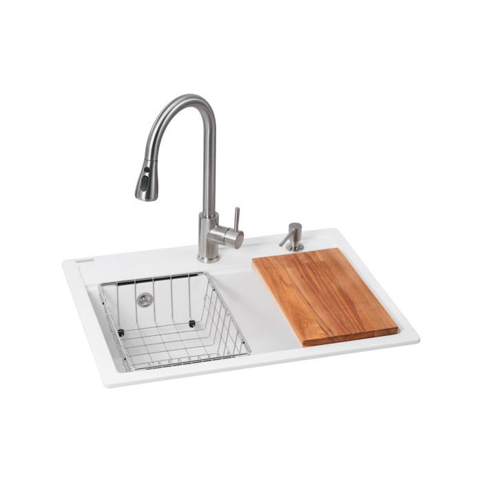 Кухонна станція GRANADO Basic Artes White (650x497x210)