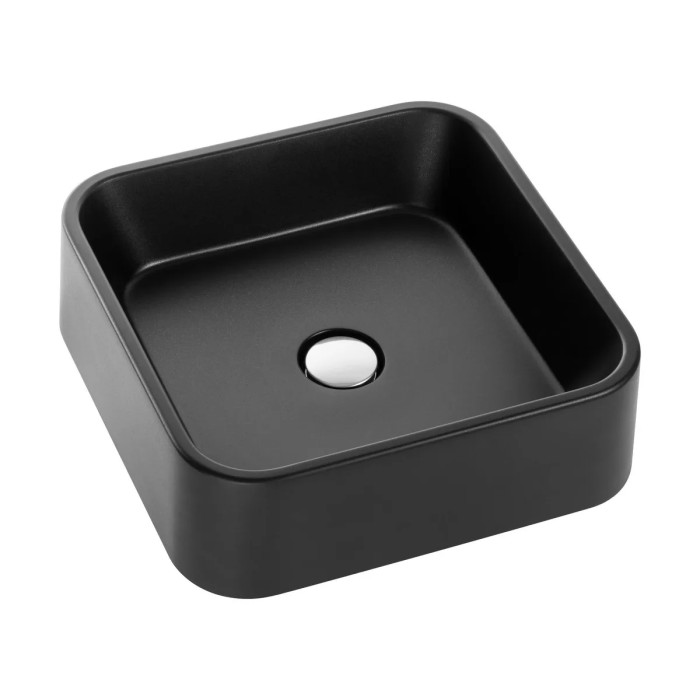 Раковина GRANADO Lalin Black прямокутна кварцит (gbs1301)