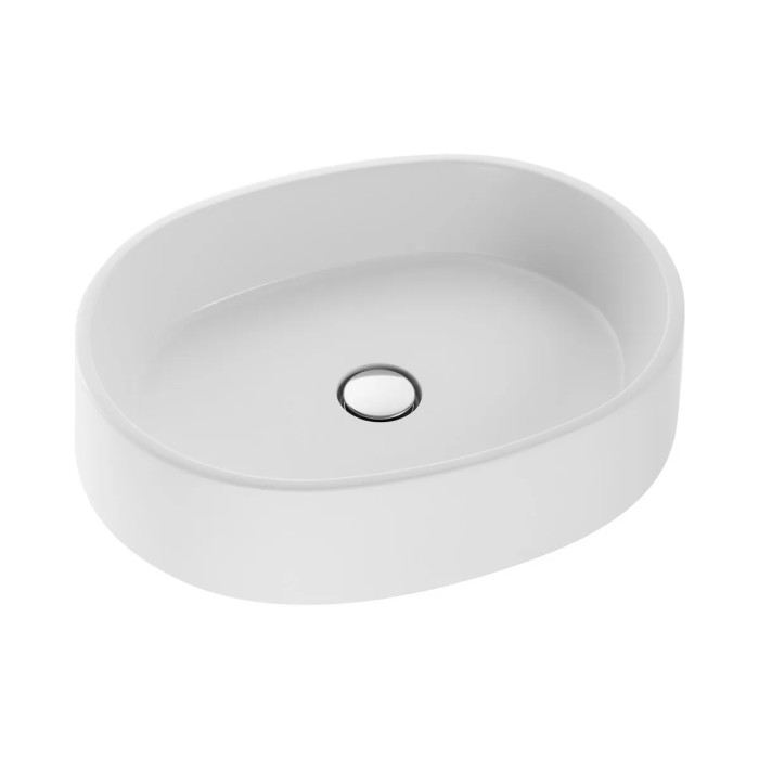 Раковина GRANADO Viveiro White gel овальная 490-590 мм (gbs1405g)