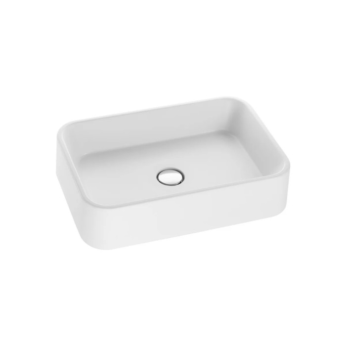 Раковина GRANADO Fabero White gel прямоугольная 490-590 мм (gbs1505g)