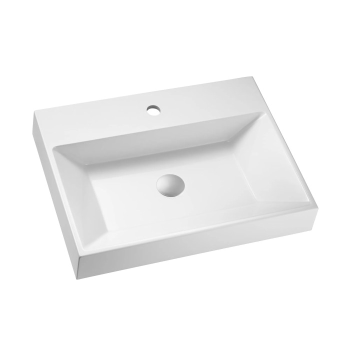 Раковина GRANADO Nueno White gel 600x450x90 (gbs0705g)