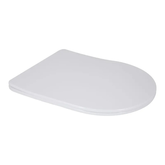 Сиденье-крышка для унитаза Mixxus BEVEL-2006 460х360х40mm, с микролифтом (MI6733)