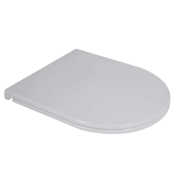 Сиденье-крышка для унитаза Mixxus Premium SEAT COVER ELLIPSE-WAVE-2001 с микролифтом 428х361х50mm (MP6610)
