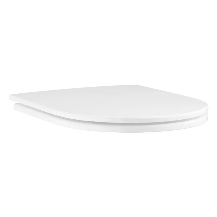 Сидіння для унітазу Grohe Euro Ceramic Slim Duroplast Soft-close/Quick relase Білий (102500SH00)