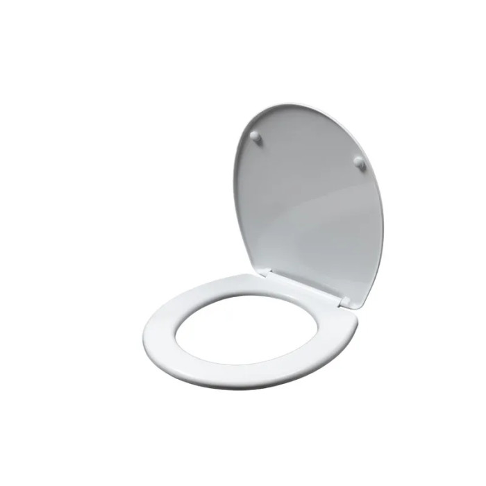 Сидіння для унітазу ZERIX TS-05 Slim Duroplast Soft-close (ZX5584)