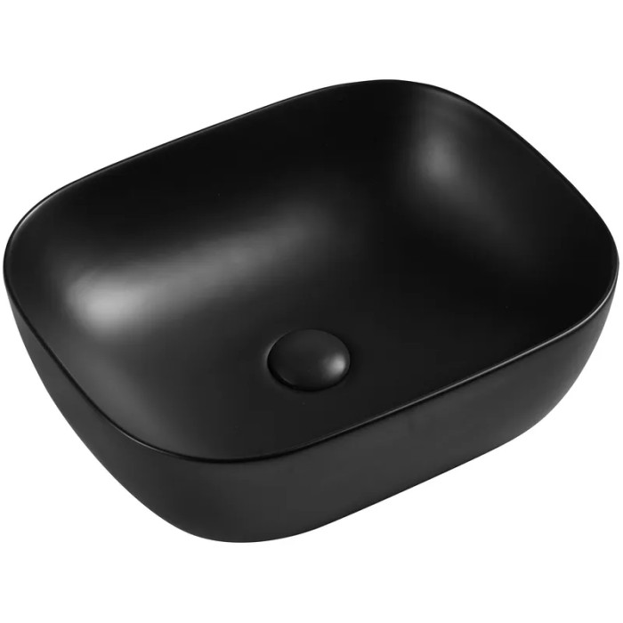Умивальник накладний Mixxus Premium Diverse-0101 Black 490x395x150мм Матовий (MP6485)