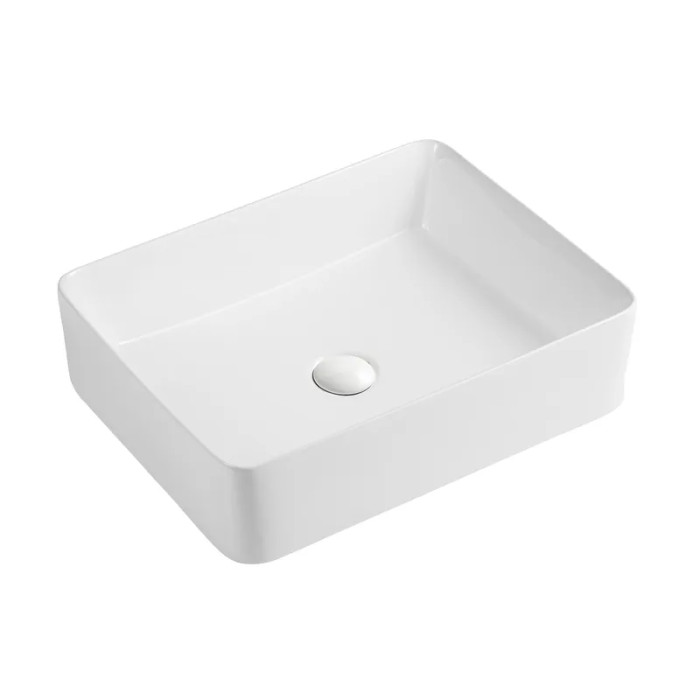 Умывальник накладной Mixxus Premium Quadro-0102 520x410x130mm (MP6488)