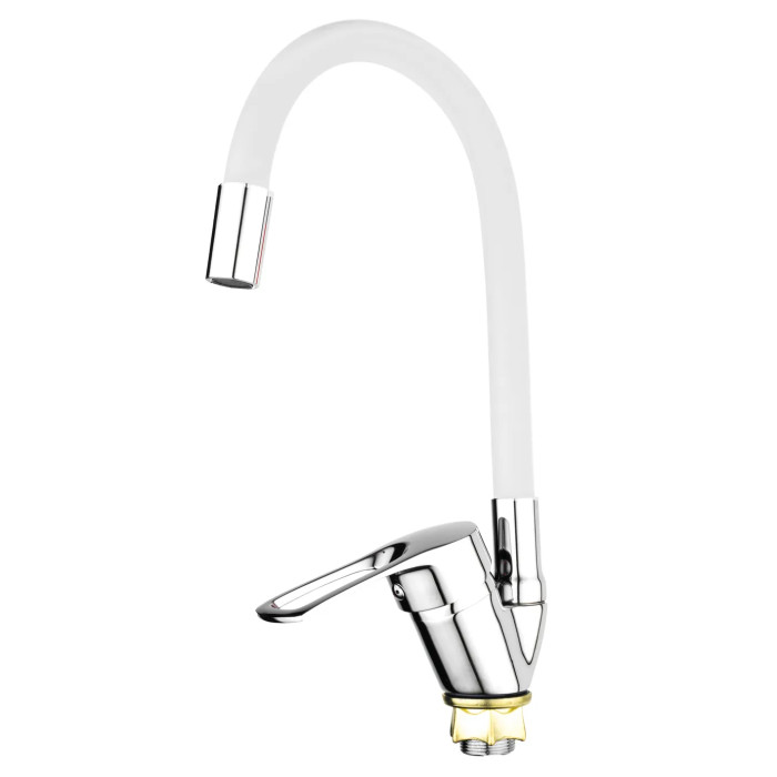 Змішувач для кухні Mixxus FANY 011 Nut Refl.White (без підведення) (MI6289)