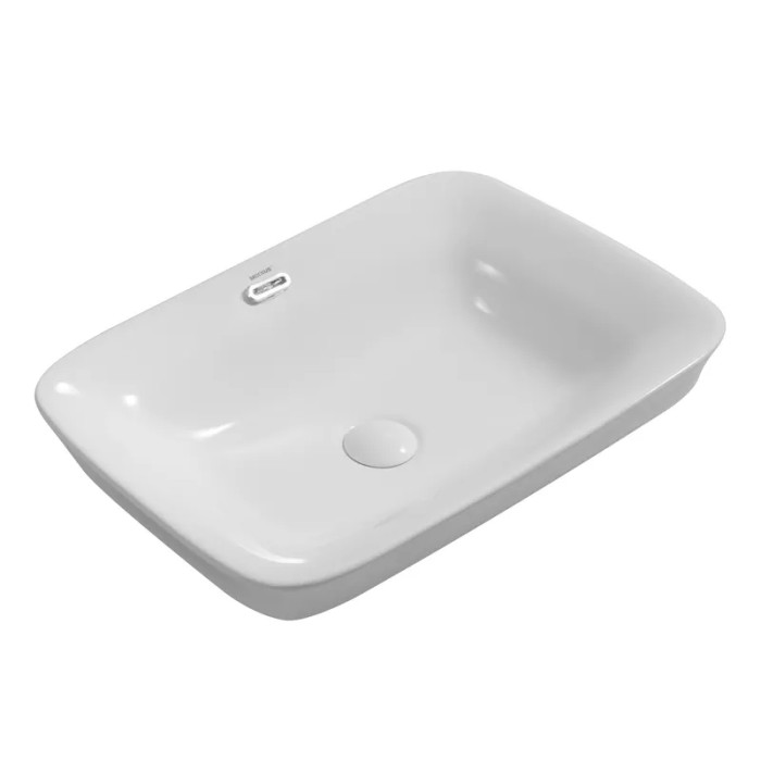 Раковина врізна Mixxus Premium STYLE-1601 590х420х180мм з переливом (MP6570)