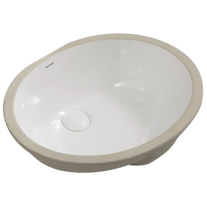 Раковина встраиваемая под столешницу MIXXUS PREMIUM TOPPER-1701 495х405х205mm с переливом (MP6568)