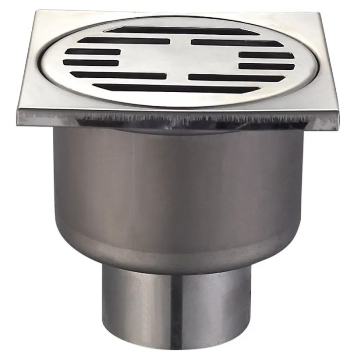Душевой трап Mixxus Drain-01-10x10-180 (прямое отведение) SUS304 (MI3421)