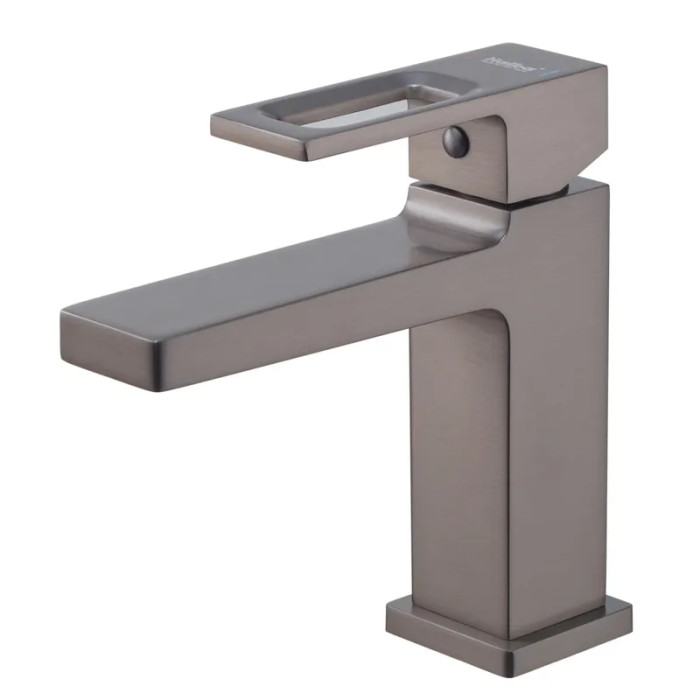 Смеситель для умывальника Haiba Kant 001 Graphite (HB9664)