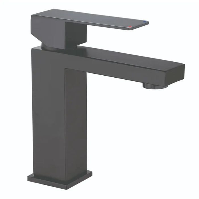 Смеситель для раковины Mixxus KUB-001-Heavy Graphite из нерж. ст. (MI6349)