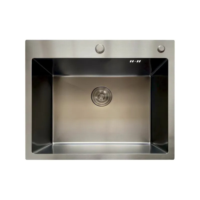 Мийка Mixxus MH6050 Micro Decor Graphite (3.0/0.8) з нерж. сталі (Графіт) (MI8221)