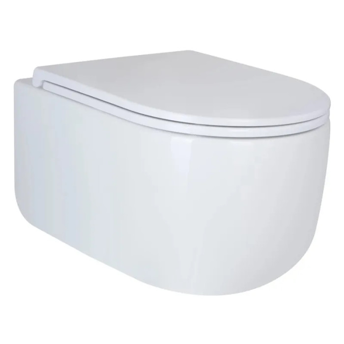 Унітаз підвісний Mixxus Premium TOPPER-0302-T3 490х360х380mm, система TORNADO 3.0 (MP6599)