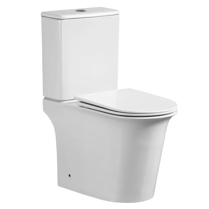 Унітаз-компакт Mixxus WAVE-0405-R 630х350х795mm, Rimless (MI6694)