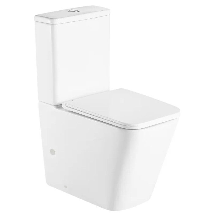 Унітаз-компакт Mixxus Premium Quadro-0401-R 610x365x825mm Rimless (MP6457)