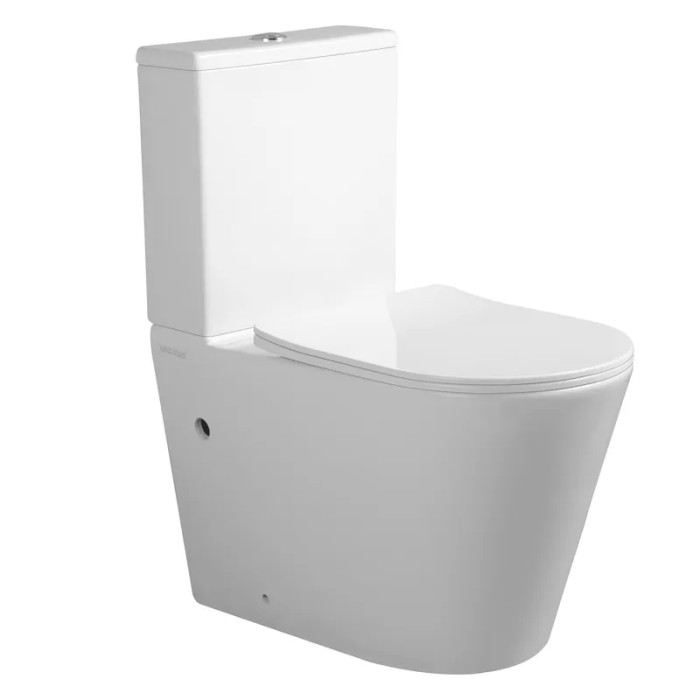 Унітаз-компакт Mixxus BEVEL-04-T3 Tornado 3.0 Білий (MI6726)