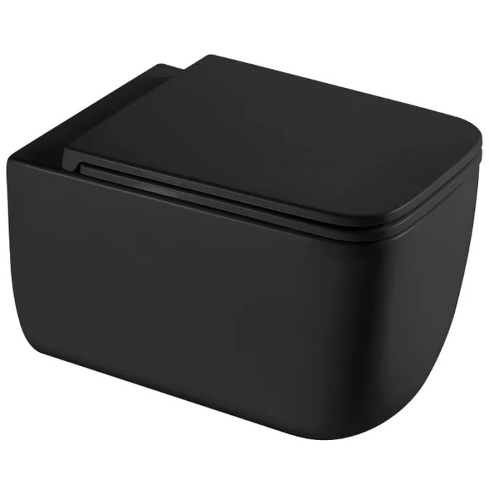 Унітаз підвісний Mixxus Premium DIVERSE-0301-T1 BLACK 530х365х373mm, система TORNADO 1.0 (MP6600)