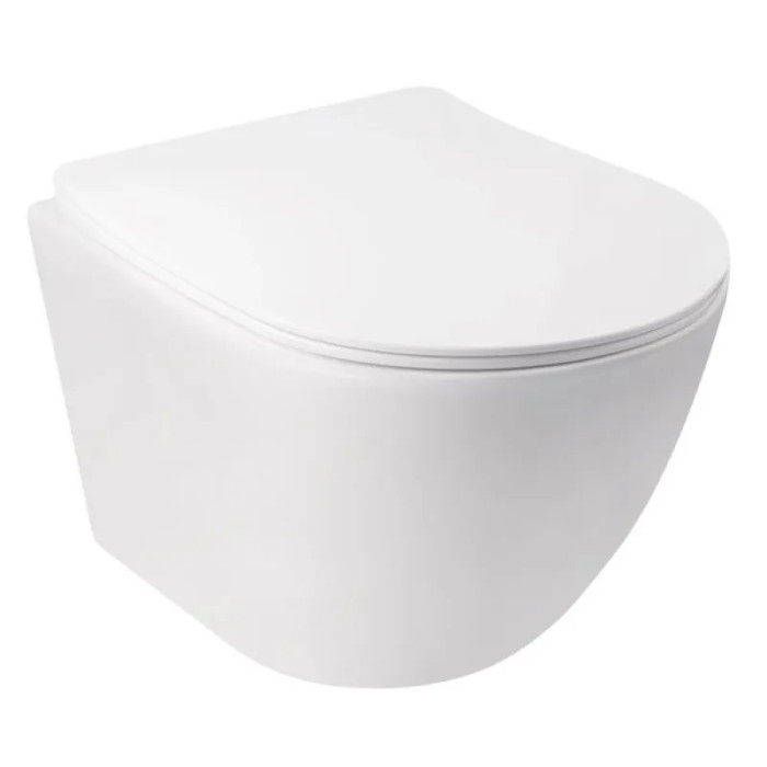 Унітаз підвісний Mixxus ELLIPSE-0306-R 520x360x365mm Rimless (MI6708)